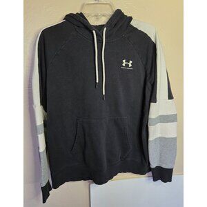 Under Armour Tri-Color Ladies Fleece Hooded Pullover Sweatshirt Size XL